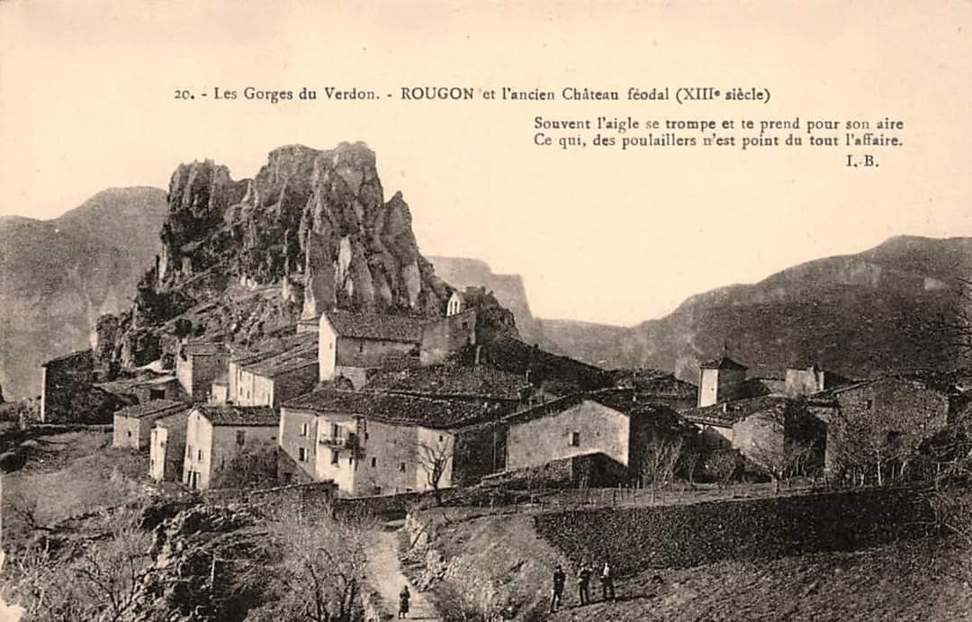 PHOTO ROUGON ANCIENNE